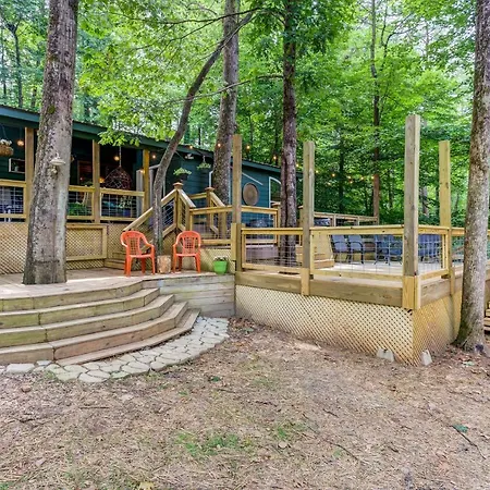 Coffee Creek Cabin Sautee Nacoochee Esterno foto