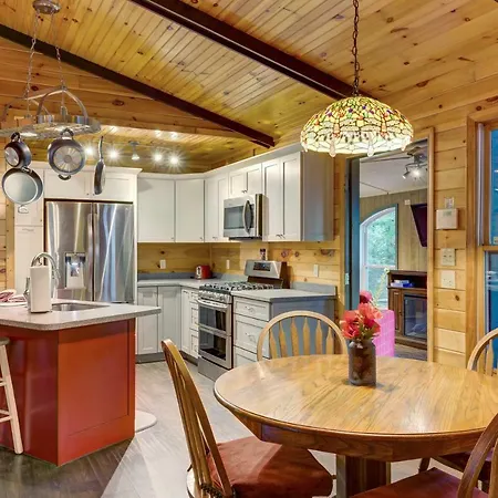 Coffee Creek Cabin Sautee Nacoochee Esterno foto